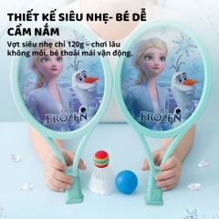Vợt Cầu Lông & Tennis Trẻ Em Chính Hãng Mesuca Disney Frozen Elsa 3+