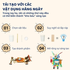 Đồ Chơi Khoa Học Lắp Ráp Mô Hình Mideer Invention Toy Set- Phòng Thí Nghiệm 8+