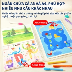 Túi Đựng Tài Liệu A3 Mideer Colorful Creations Gallery
