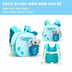Balo Đi Học Mầm Non Cho Bé Mideer Snuggle Square Backpack 1-5 Tuổi