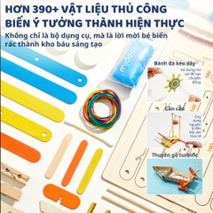 Đồ Chơi Khoa Học Lắp Ráp Mô Hình Mideer Invention Toy Set- Phòng Thí Nghiệm 8+