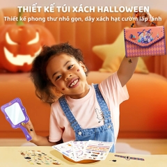 Hình Xăm Phát Sáng & Sticker Dán Móng Tay Mideer Halloween Dress Up Sticker Pack 3+