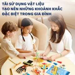 Đồ Chơi Khoa Học Lắp Ráp Mô Hình Mideer Invention Toy Set- Phòng Thí Nghiệm 8+
