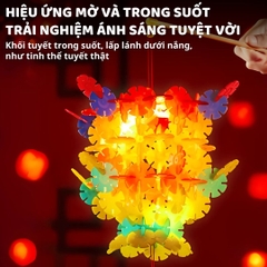 Đồ Chơi Lắp Ráp Hình Bông Tuyết 200 Mảnh Mideer Snowflake Blocks 3+