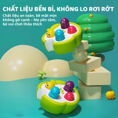 Đồ Chơi Đập Chuột Cho Bé Goodway Whack A Insect 3m+