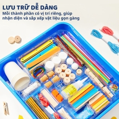 Đồ Chơi Khoa Học Lắp Ráp Mô Hình Mideer Invention Toy Set- Viện Nghiên Cứu 8+