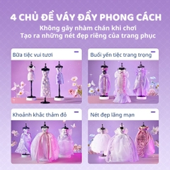 Đồ Chơi Thiết Kế Thời Trang Cho Bé Mideer Clothing Design House 5+