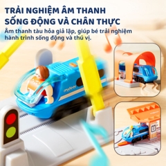 Đồ Chơi Lắp Ráp Đường Ray Xe Lửa Mideer Mideer Train Track Building Blocks 3+