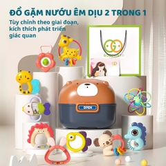 Đồ Chơi Lục Lạc 10 Món Cho Bé Goodway Baby Rattle Set 2m+