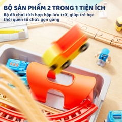 Đồ Chơi Lắp Ráp Đường Ray Xe Lửa Mideer Mideer Train Track Building Blocks 3+