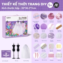 Đồ Chơi Thiết Kế Thời Trang Cho Bé Mideer Clothing Design House 5+