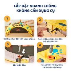 Đệm Nhún Trampoline Cho Bé Vận Động Mideer Kids Trampoline 3+