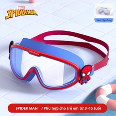 Kính Bơi Trẻ Em Chính Hãng Disney Marvel- Spider Man 3+