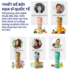 Đồ Chơi Kính Vạn Hoa Mideer Colorful Kaleidoscope- Forest Concert 3+