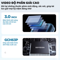 Máy Ảnh Cho Bé Zoyzoii Kids Camera E28- Ngôi Sao