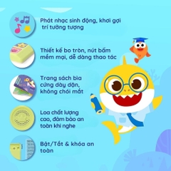 Sách Âm Thanh Cho Bé Chính Hãng Pinkfong Baby Shark Sound Book 1+