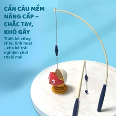 Đồ Chơi Câu Cá Mini Phát Nhạc Goodway Happy Fishing Game- Màu Xám 3+