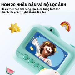 Máy Ảnh Cho Bé Zoyzoii Kids Camera E28- Cầu Vồng