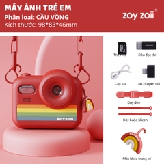 Máy Ảnh Cho Bé Zoyzoii Kids Camera E28- Cầu Vồng