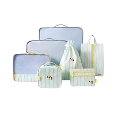Combo 7 Túi Đựng Đồ Du Lịch Gấp Gọn Hugz- Mint Mambo
