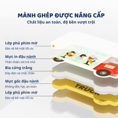 Đồ Chơi Ghép Hình Cho Bé Mideer My First Puzzle- Ocean Animals 2+
