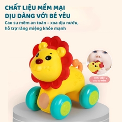 Đồ Chơi Động Vật Gặm Nướu Goodway Rolling Little Crawling- Sư Tử 6m+