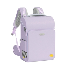 Balo Chống Gù Cho Bé Mideer 3D Waist Relief Backpack- Purple