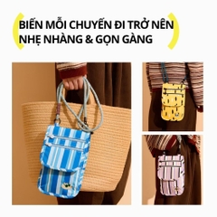Túi Đeo Chéo Nhiều Ngăn Hugz Compressed File- Beach band