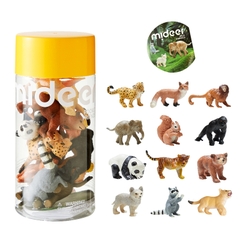 Đồ Chơi Mô Hình Động Vật Thú Rừng 12 Con Mideer Pocket Friends 3+