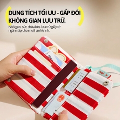 Ví Đựng Thẻ Đa Năng Hugz Multi-style Card Bag- Pink Summer