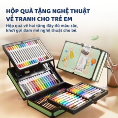 Bộ Bút Màu 79 Chi Tiết Mideer Creative Art Expression Box 3+