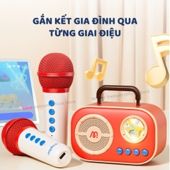 Loa Bluetooth Kèm Mic Mideer Versatile Singalone Microphone 3+
