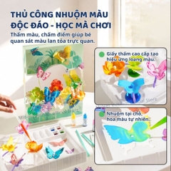 Đồ Chơi Thủ Công Sáng Tạo Vườn Hoa Giấy Mideer Fantasy Butterfly Garden 3+