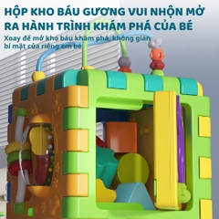 Khối Bận Rộn Montessori Cho Bé Goodway Play And Learn Activity Cube 10m+