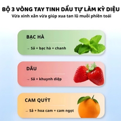 Vòng Đeo Tay Tinh Dầu Đuổi Muỗi Cho Bé Zoyzoii DIY Essential Oil Bracelet E21- Green
