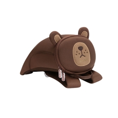 Balo Cho Bé Mầm Non Zoyzoii Animals Shaped Toddler Backpack B28- Gấu Nâu