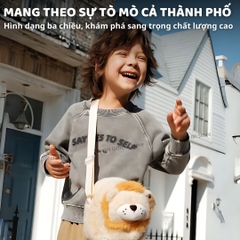 Túi Đeo Chéo Cho Bé Zoyzoii Kids Crossbody Bag B81- Sư Tử