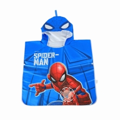Áo Choàng Tắm Nhanh Khô Trẻ Em Chính Hãng Mesuca Marvel- Spider Man 3+