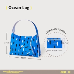 Túi Tote Đeo Vai Đa Năng Hugz Bridge Tote- Ocean Log