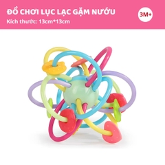 Đồ Chơi Lục Lạc Gặm Nướu Cầm Tay Cho Bé Sơ Sinh Goodway Baby Gym Ball 2m+