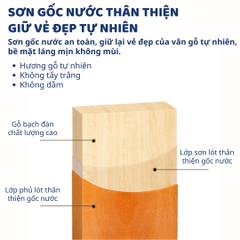 Ván Thăng Bằng Bập Bênh Mideer Rainbow Wooden Climber 18m+
