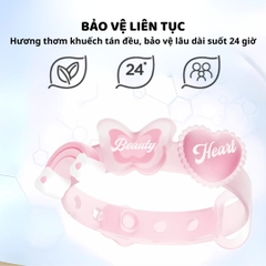 Vòng Đeo Tay Tinh Dầu Đuổi Muỗi Cho Bé Zoyzoii DIY Essential Oil Bracelet E21- Blue