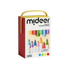 Bút Màu Nước 2 Đầu Cho Bé Mideer Washable Marker- 24 Màu