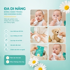 Khăn Lau Mặt Dùng Một Lần Cao Cấp 200 Miếng Daizy Daily Facial Towel Viscose- COMBO 2 Gói