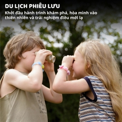 Vòng Đeo Tay Tinh Dầu Đuổi Muỗi Cho Bé Zoyzoii DIY Essential Oil Bracelet E21- Pink