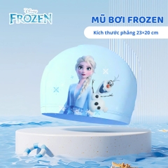 Mũ Bơi Silicon Trẻ Em Chính Hãng Marvel Disney- Frozen Elsa 3+