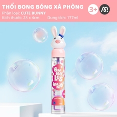 Thổi Bong Bóng Xà Phòng Mideer Bubbles Wand- Cute Bunny 3+