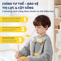 Giá Đỡ Chống Chống Gù Cho Bé Mideer Adjustable Posture Corrector- Bold Pink 6+