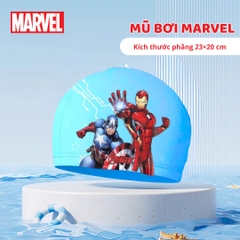 Mũ Bơi Silicon Trẻ Em Chính Hãng Marvel Disney- Iron man 3+