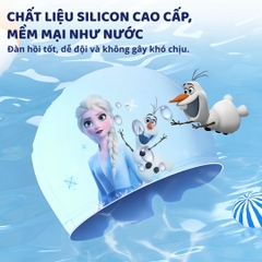 Mũ Bơi Silicon Trẻ Em Chính Hãng Marvel Disney- Iron man 3+